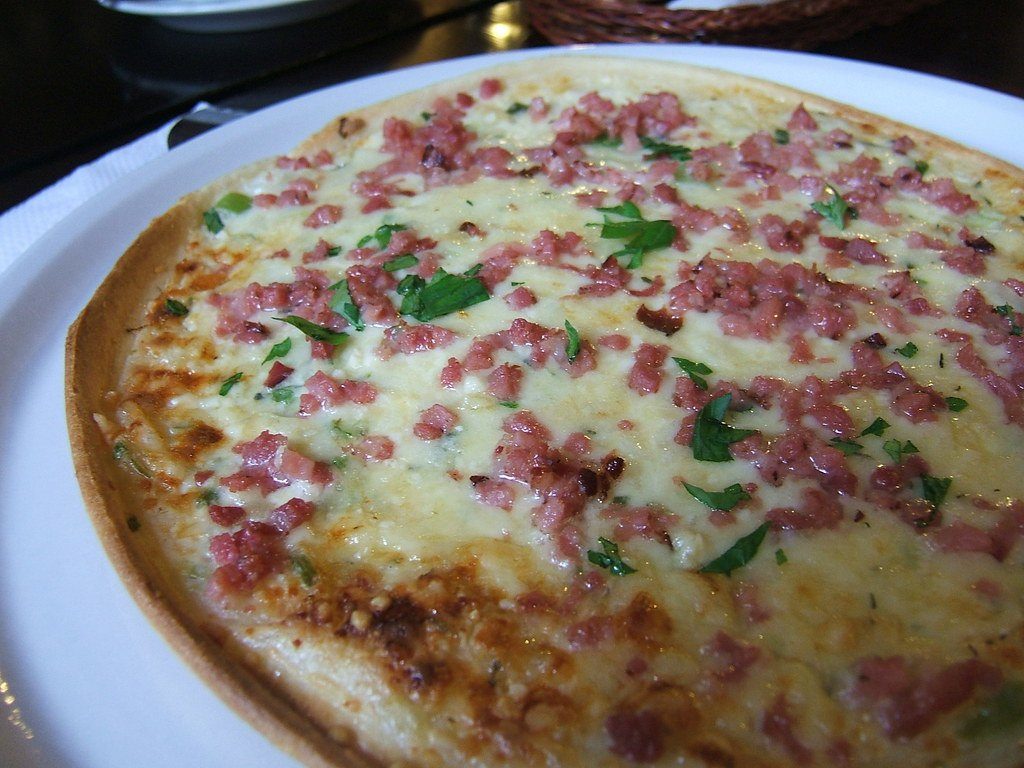 Flammkuchen Elsässer Art